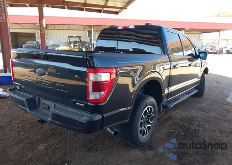 2021 Ford F-150 Lariat из США, поврежденный, VIN 1FTFW1E80MFC50743